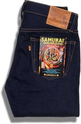 S710GXT17OZ 17OZ "THE BOOK OF FIVE RINGS - EARTH" TIGHT STRAIGHT | DENIMIO PREMIUM JAPANESE DENIM