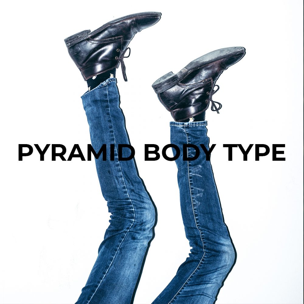 Mens Body Type: Pyramid