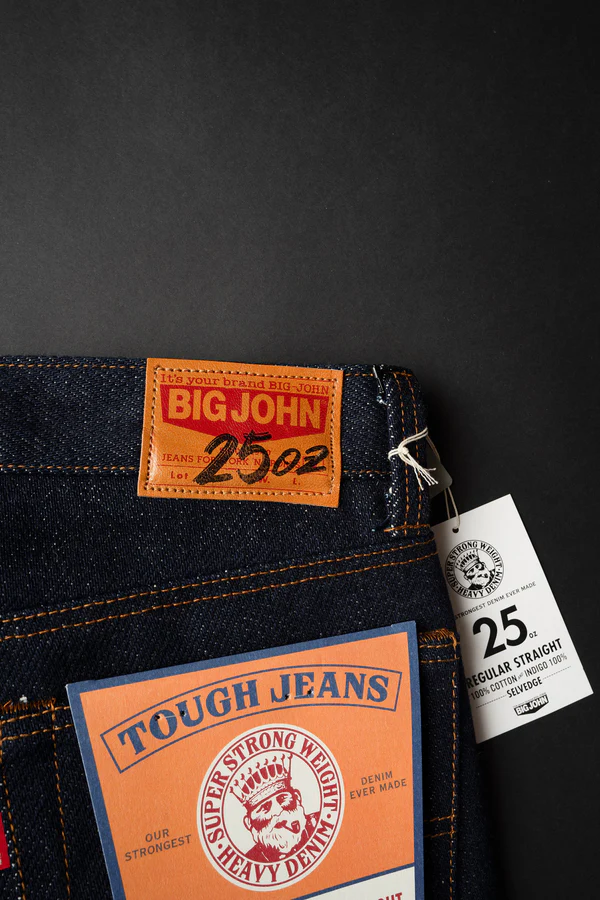 Big John M25G (000B) 25oz – penyelesaian terakhir untuk peminat denim yang berat